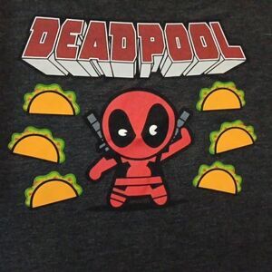 Deadpool Marvel Tee Medium Unisex